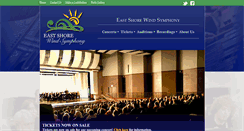 Desktop Screenshot of eastshorewind.com